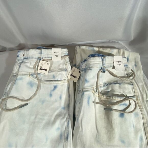 FREE PEOPLE BY CLOSED ANNI HIGH RISE JEANS NEW NWT SIZE 28 - Picture 7 of 11